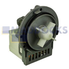 Base pompa uscita di scarico universale produzione Askoll con TOC (fissaggio a vite, 3 terminali separati in basso verso il lato posteriore, 220 V - 240 V, 50 Hz)