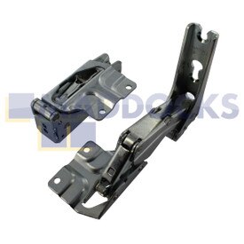 Set cardini inferiori e superiori sportello originale produzione Hettich BSH Group: Bosch, Neff, Siemens per vari modelli (3704 5.0 e 3306 5.0/3307 5.0)