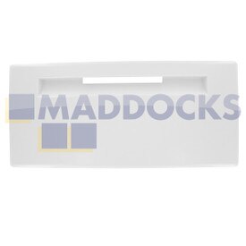 Sportello anteriore cestello congelatore plastica bianca originale AEG, Arthur Martin, Atlas, Castor, Corbero, Curtiss, Electrolux, Elektro Helios, Far, Faure, Frigidaire, Funix, Lloyds, Privileg per vari modelli