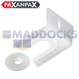 Compatibile per AEG, Electrolux, Zanussi Multi-Model Fitting Supporto per staffa di fissaggio scorrevole per porta frigorifero / congelatore integrato