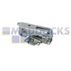 Cardine sportello originale produzione Ardo Merloni per Hygena, Diplomat, Necht, Homark, Smeg, Belling, Ariston, Creda, Hotpoint, Indesit, New World, Servis per vari modelli (superiore sinistro e inferiore destro)