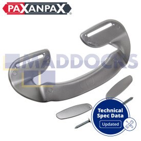 Maniglia ad anello frigo congelatore in plastica argento universale