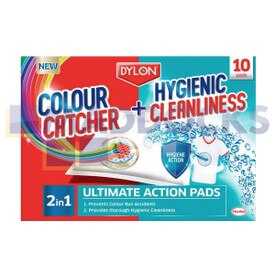 Genuine Original Dylon Colour Catcher and Hygiene (Pack of 10)