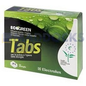 Genuine Original Electrolux EcoGreen Dishwasher Tablets (Pack of 50)