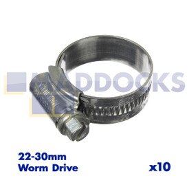 Fascetta di serraggio originale 22 mm - 30 mm (confezione da 10)