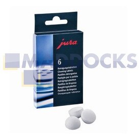 No Longer Available. Order 55-JU-04 [Genuine Original Jura Coffee Maker Cleaning Tablets (Packs of 6)]