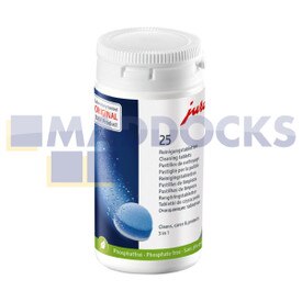 No Longer Available. Order 65-JU-55 [Genuine Original Jura 3-Phase Cleaning Tablets (Pack of 25)]