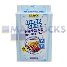 No Longer Available. Discontinued [Genuine Original Kilrock Damp Clear Hanging Moisture Trap 4pk (200g)]