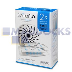Ricarica originale Kilrock Spiraflo per trappola per l'umidità (confezione da 2)