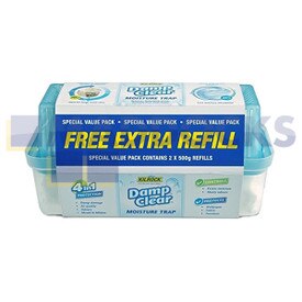 No Longer Available. Discontinued [Genuine Original Kilrock Damp Clear Moisture Trap + Free Refill (2x500g)]
