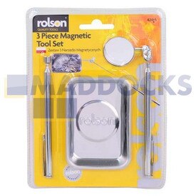 Kit di ispezione magnetica originale Rolson Tools 3 pezzi