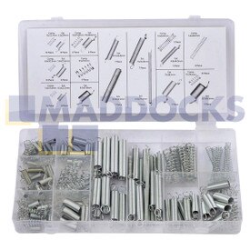 Kit assortito molle originale Rolson Tools (150 pezzi)