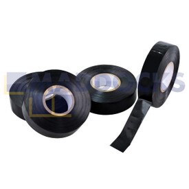 Nastro isolante nero originale Rolson Tools 4 pezzi (19 mm x 33 m)