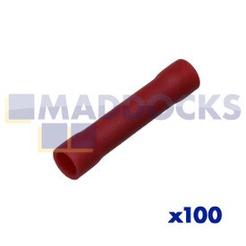 Connettore frontale rosso universale (confezione da 100)