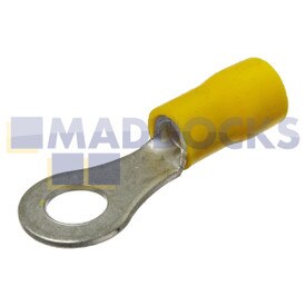 Connettore ad anello giallo universale (6 mm, confezione da 100)