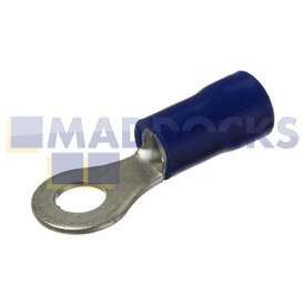 Connettore ad anello blu universale (4 mm, confezione da 100)