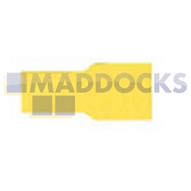 Universal Yellow Female Bullet Terminal (5mm, Pack of 100)
