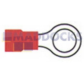 Universal Red Ring Terminal (10mm, Pack of 100)