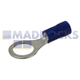 Connettore ad anello blu universale (8 mm, confezione da 100)