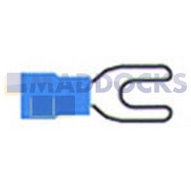 No Longer Available. Order 55-TE-19 [Universal Blue Spade Fork Terminal (3.5mm, Pack of 100)]