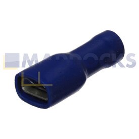 Connettore push-on femmina isolato blu universale (6,3 mm, confezione da 100)