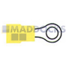 Connettore ad anello giallo universale (5 mm, confezione da 100)