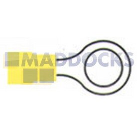 Universal Yellow Ring Terminal (12mm, Pack of 100)