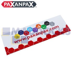 Display universale Paxanpax Retail Display Paxanpax Brand Footer Board (23" x 10" / 60cm x 25cm)