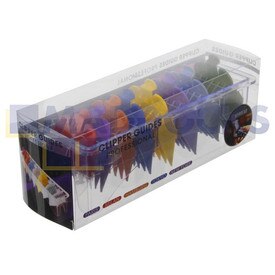 Universal Shaver Professional Multi-Coloured 3mm-28mm Clipper Guide Set (Pack of 8)