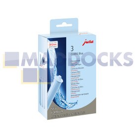 Genuine Original Jura ENA 3/5, ENA 7/9, F9 Series 'Claris Blue' Type Water Filters (Pack of 3)