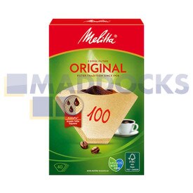 Originale Melitta 100 Aromapor Tipo Brown Coffee Filter Papers (confezione da 40)
