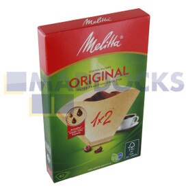 Filtri Caffè tipo Aromapor 1x2 Originali Melitta (confezione da 40)