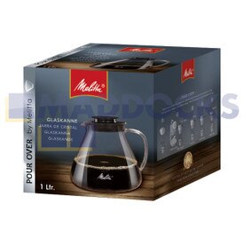 Brocca in vetro originale originale Melitta Pour Over Series (1L)