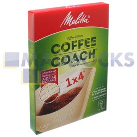 Originale Melitta Coffee Coach Tipo 1x4 Cartine Filtro Caffè (confezione da 40)