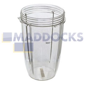 Compatibile per NutriBullet 600 W, 900 W tipo medio frullatore tazza tazza vaso (24 once / 700 ml)