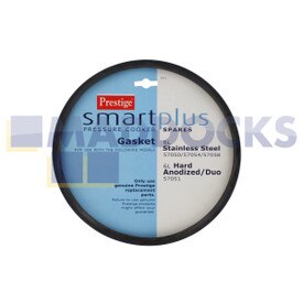 Guarnizione originale Prestige "Smart Plus" per modelli da 6 l in acciaio inox 57070, 6 l ad ossidazione dura 57051, 5 alluminio 55159, 6 l This Morning by Prestige 55408