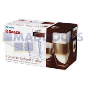 Genuine Original Saeco Cappuccino Cups (Pack of 2)