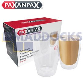 Bicchieri cappuccino compatibili 30 cl (confezione da 2)