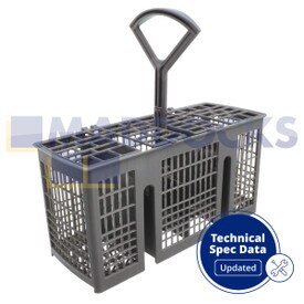 Cestello portaposate per lavastoviglie Slimline universale