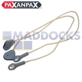 Compatible for Beko Produced Multi-Model Fitting 340mm Medium Thread Length Blue Ended Type Dishwasher Door Hinge Brake Ropes (Pack of 2)