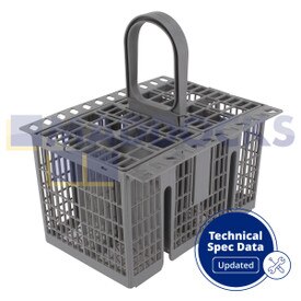 Cestello Posate Grigio Compatibile Indesit, Hotpoint FDF, FDL, LBF, LKF, LFT, LFSA