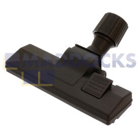Ugello strumento pavimenti plastica nero universale per AEG, Bauknecht, Moulinex 800, Vorwerk e Wetrok (36 - 37 mm)