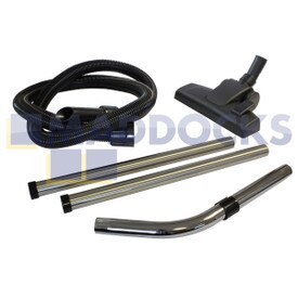 Kit "da vasca a pavimento" con tubo flessibile di alta qualità da 2,5 m 32 mm - 38mm e innesto strumento pavimenti ad alta efficienza da 285 mm (32 mm)