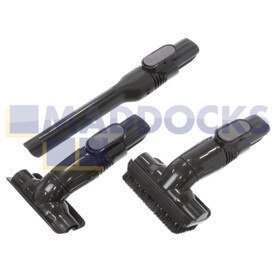 Compatible for Shark IZ201, IZ202, IZ251, IZ252 Series Vacuum Cleaner 3-Piece Dusting Brush, Upholstery Tool & Crevice Tool Accessory Kit