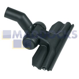 No Longer Available. Discontinued [Universal Premium Deluxe Black Plastic RD285 Type Flat Out Carpet and Hard Floor Nozzle Tool with Rubber Edged Castors (35mm)]