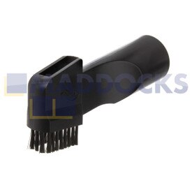 Spazzola per aspirapolvere 2 in 1 in plastica nera universale e spazzola per spolverare (32 mm)