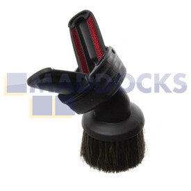 Spazzola per polvere plastica nera universale originale produzione Electrolux e accessorio polvere combinato per strumento tappezzeria semplice (38 mm)