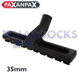 Ugello strumento pavimenti duri parquet universale con setole in nylon e ruote in plastica (35 mm x 300 mm)