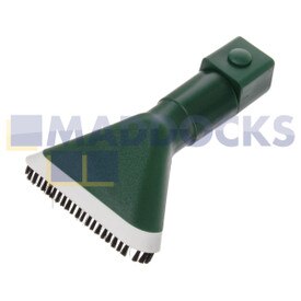No Longer Available. Discontinued [Compatible for Vorwerk, Kobold, Folletto VK116, VK117, VK120, VK121, VK122 Triangular Floor Nozzle with Bristles and Adapter (36mm)]