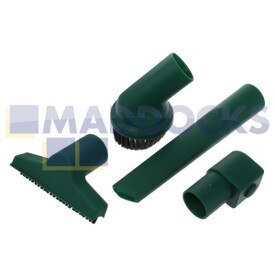 No Longer Available. Discontinued [Compatible for Vorwerk, Kobold, Folletto VK116, VK117, VK120, VK121, VK122 Small Nozzle Kit with Pip-Adapter]